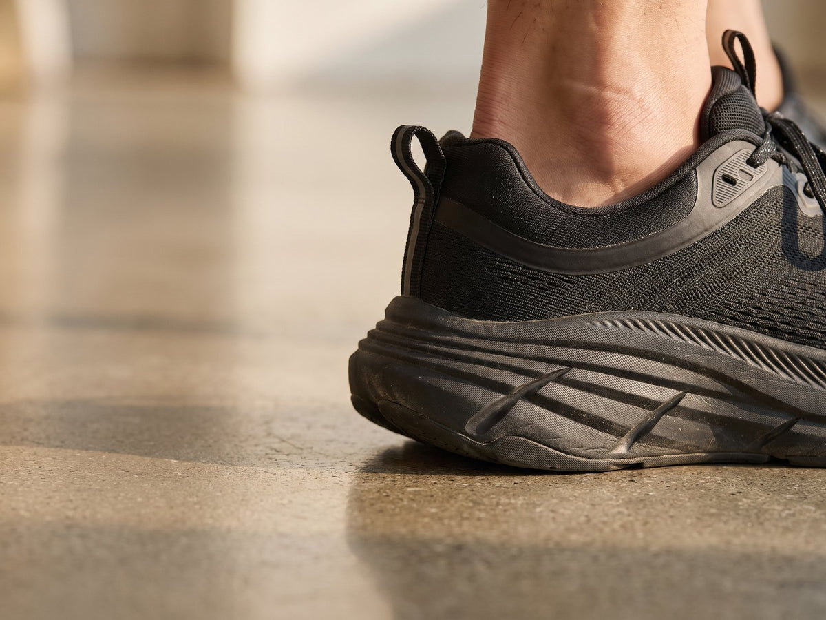 Again Lift: the tall midsole, close up