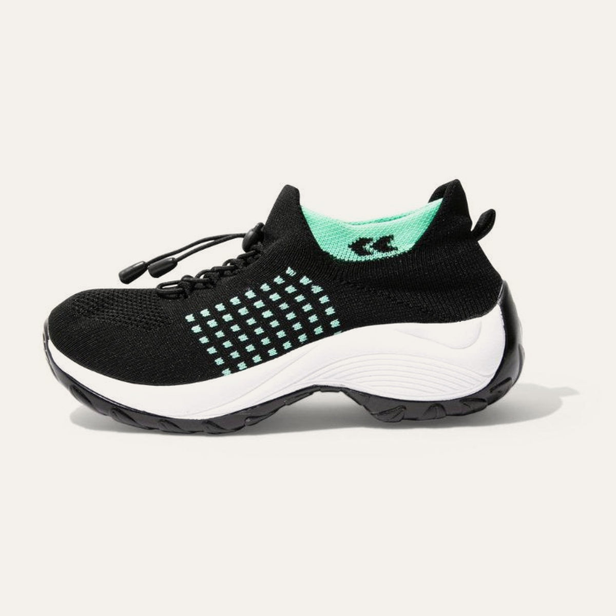 Again Glide in Black / Mint — product photo