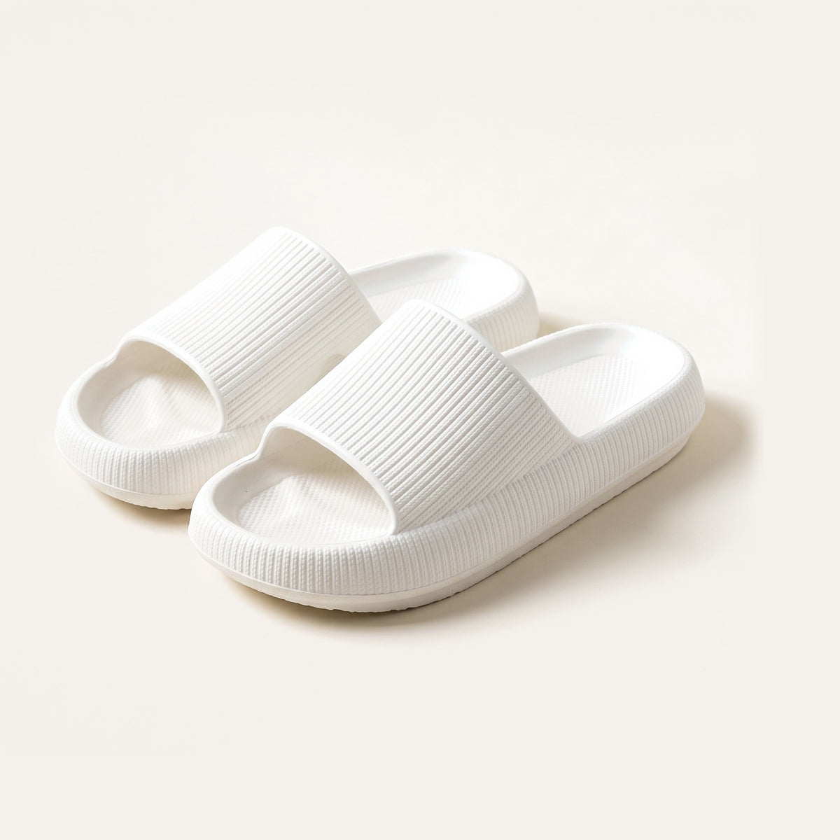 Again Recovery Slides in White — product photo